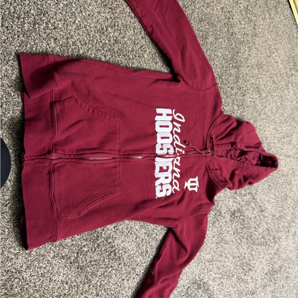 Indiana Hoosiers Women's Maroon Hoodie